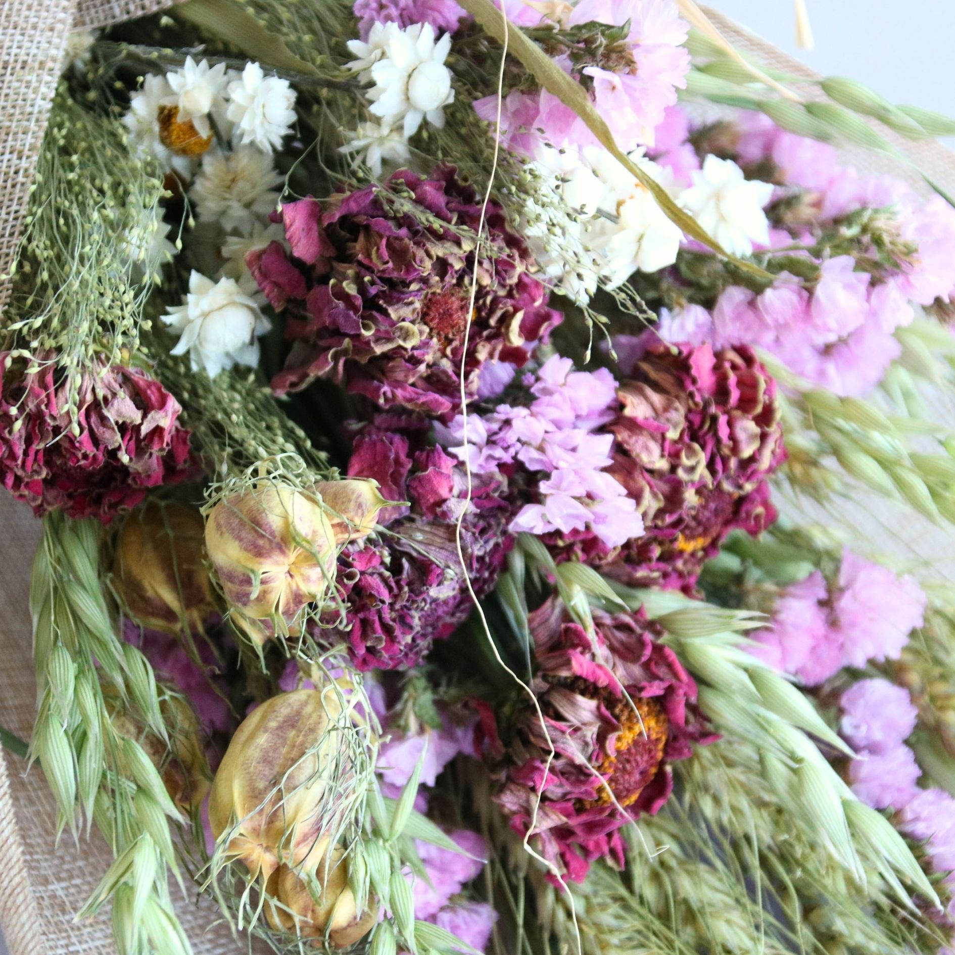 【産地直送】ナチュラルスワッグS ピンク